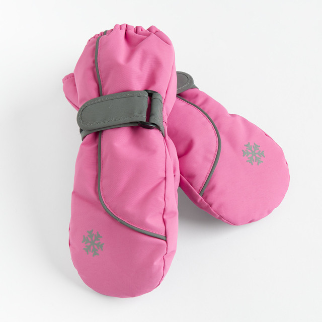 Ски ръкавици, цвят: Розов