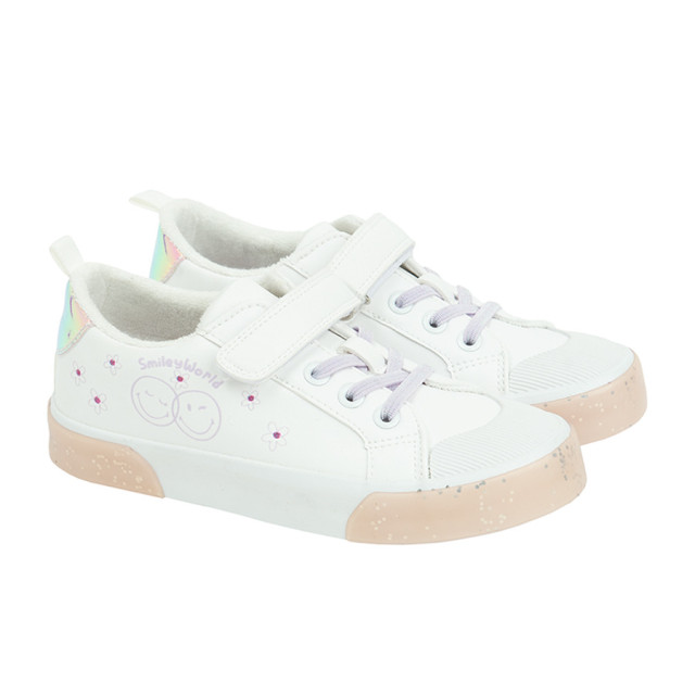 Високи обувки SMILEY, цвят: Бял