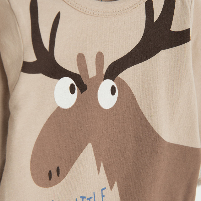 Боди с дълъг ръкав, цвят: Морско син