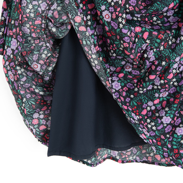 Рокля с дълъг ръкав, цвят: Морско син