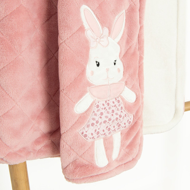 Одеяло, цвят: Розов