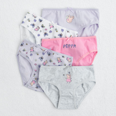 Бельо 5бр. PEPPA PIG, цвят: Микс