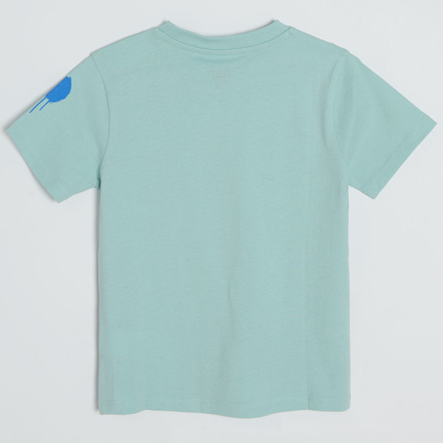 Тениска с къс ръкав, цвят: Светло ментов