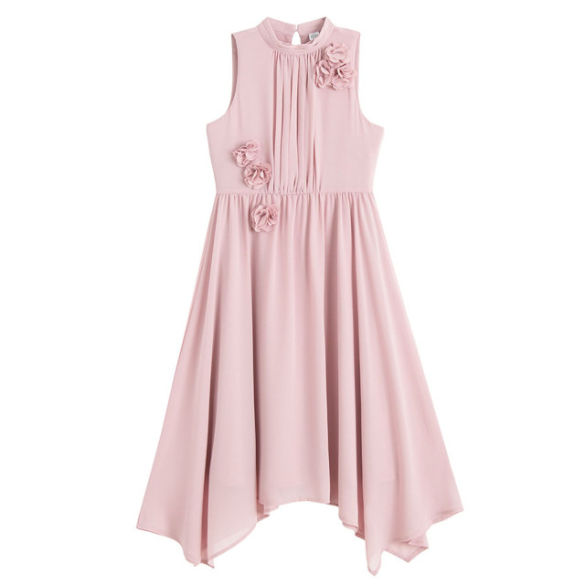 Рокля без ръкав, цвят: Розов
