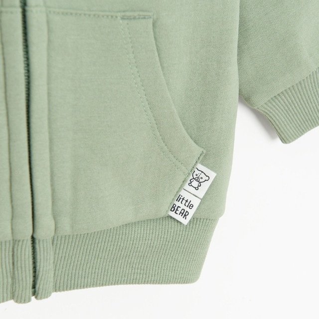 Яке, цвят: Зелен