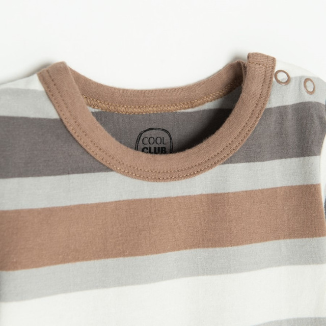 Боди с дълъг ръкав, цвят: Сив