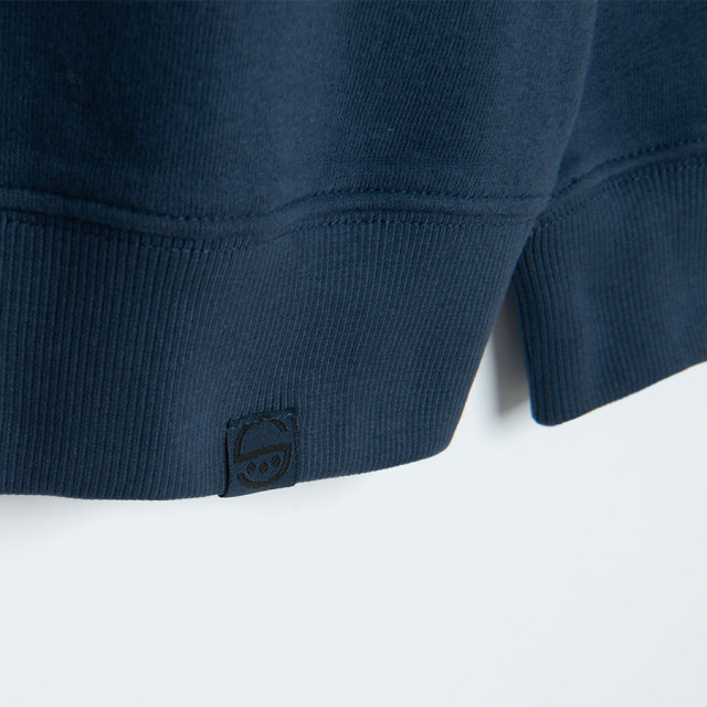 Блуза с дълъг ръкав, цвят: Син