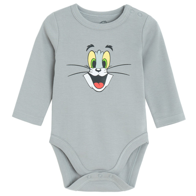 Боди с дълъг ръкав 3бр. TOM AND JERRY, цвят: Микс