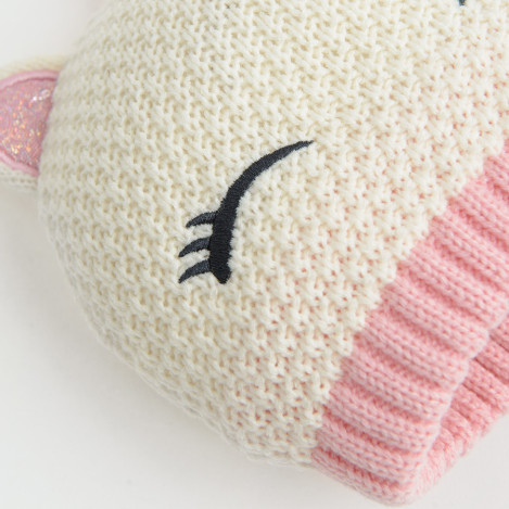 Шапка, цвят: Бял