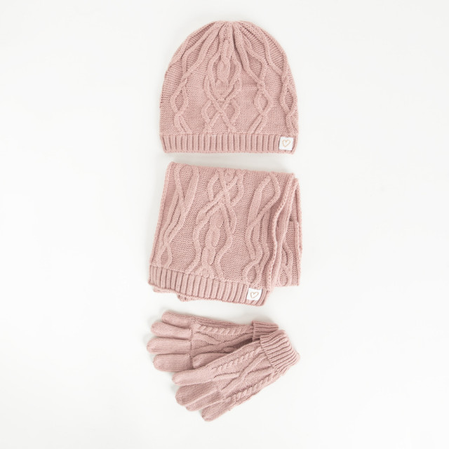 Шапка, цвят: Светло розов