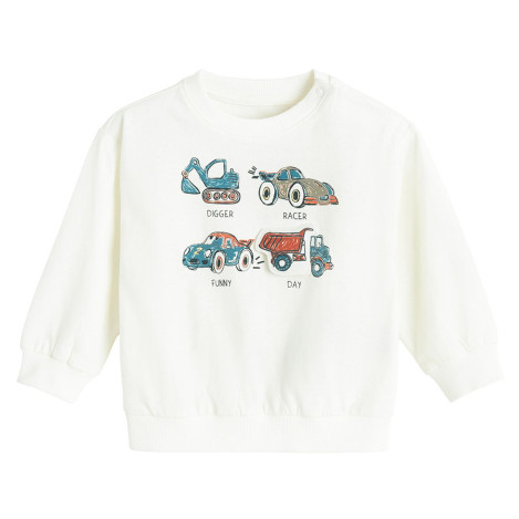 Блуза с дълъг ръкав, цвят: Бял