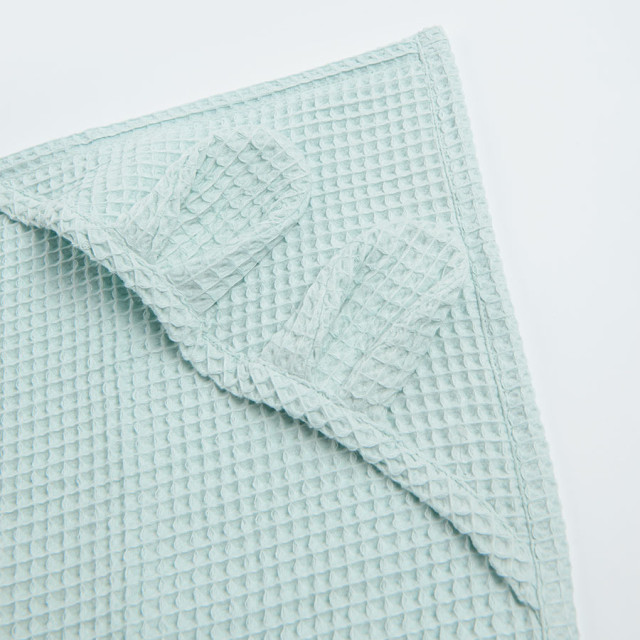 Хавлия с качулка, цвят: Тъмно син