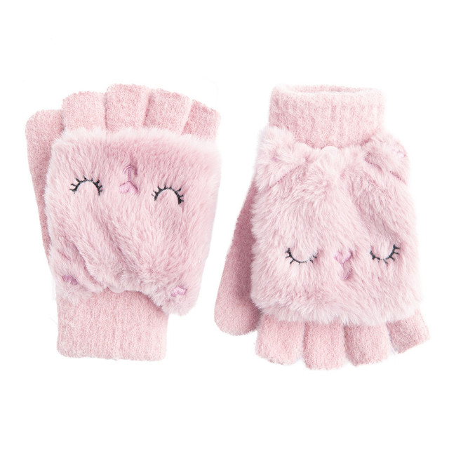 Ръкавици, цвят: Розов