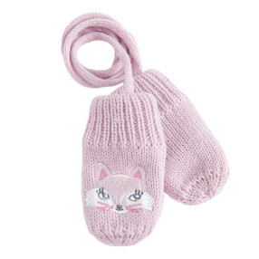 Ръкавици, цвят: Светло розов