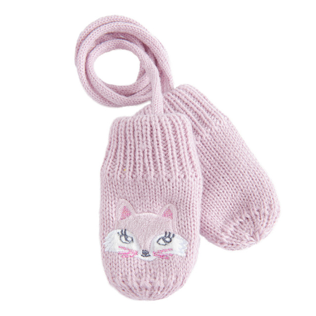 Ръкавици, цвят: Светло розов