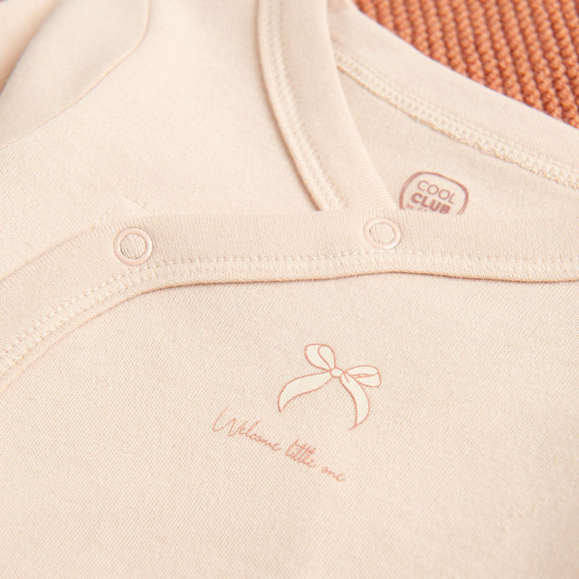 Боди с дълъг ръкав 2бр., цвят: Микс