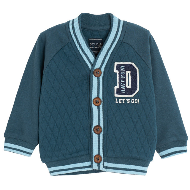 Жилетка, цвят: Морско син