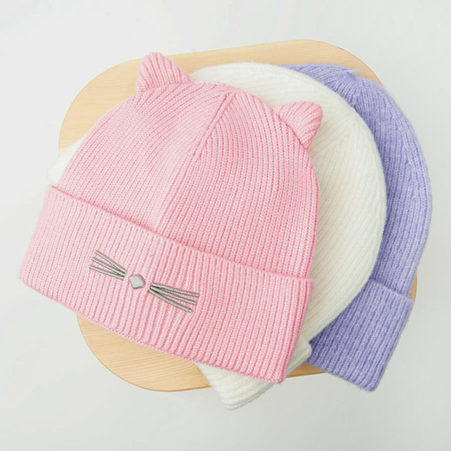 Шапка, цвят: Розов