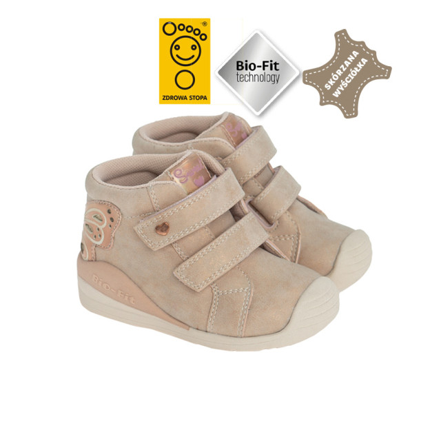 Високи обувки, цвят: Светло розов