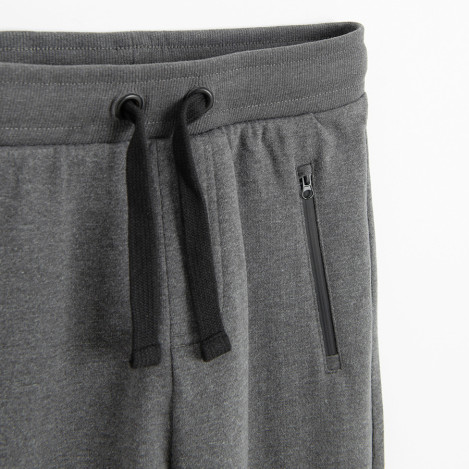 Спортен панталон, цвят: Тъмно сив меланж