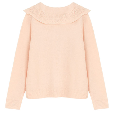 Жилетка, цвят: Светло розов