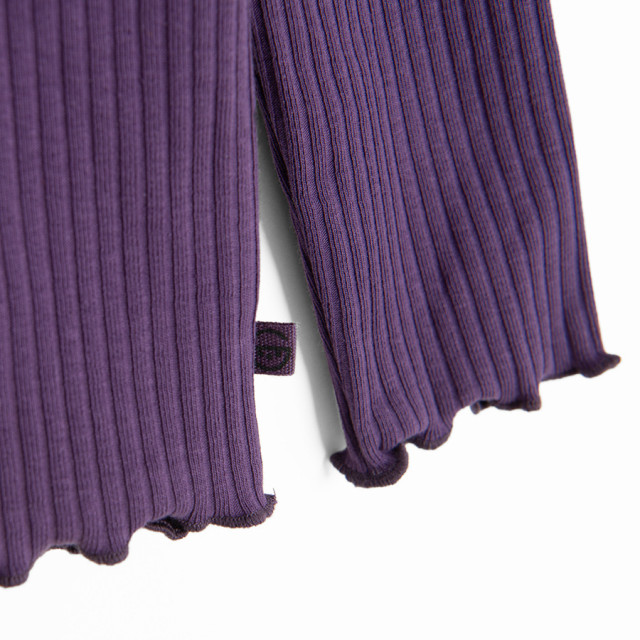 Блуза с дълъг ръкав, цвят: Виолетов