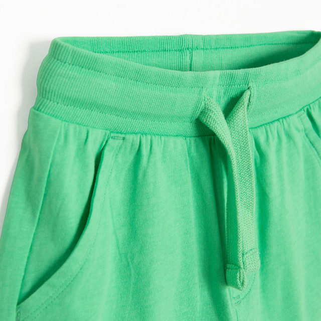 Шорти, цвят: Зелен