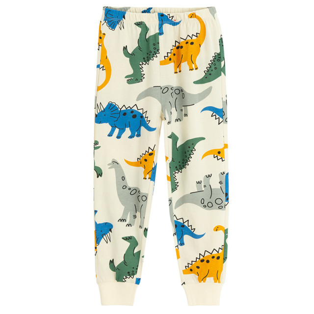 Пижама, цвят: Светло бежово