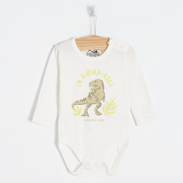 Боди с дълъг ръкав 2бр. JURASSIC WORLD, цвят: Микс