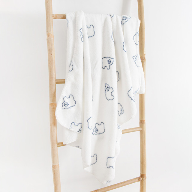 Одеяло, цвят: Бял