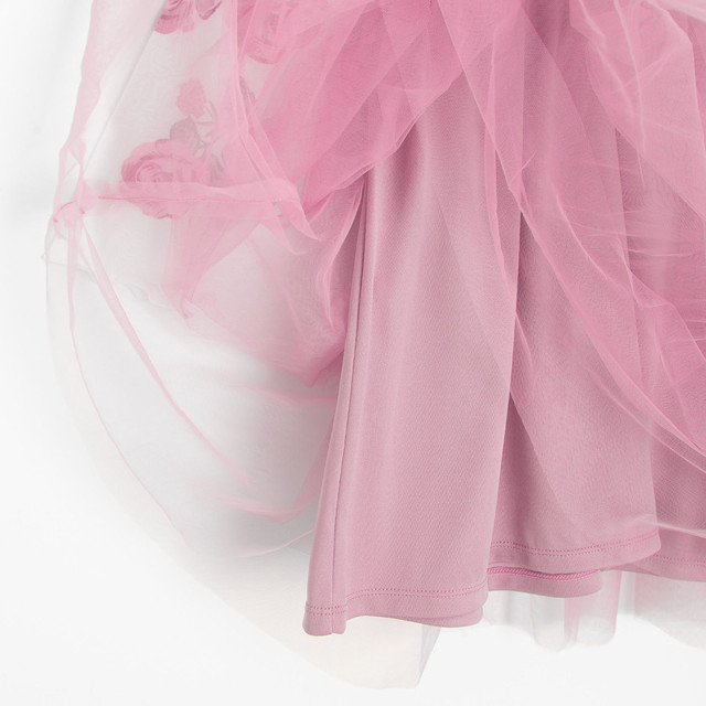 Рокля с дълъг ръкав, цвят: Микс