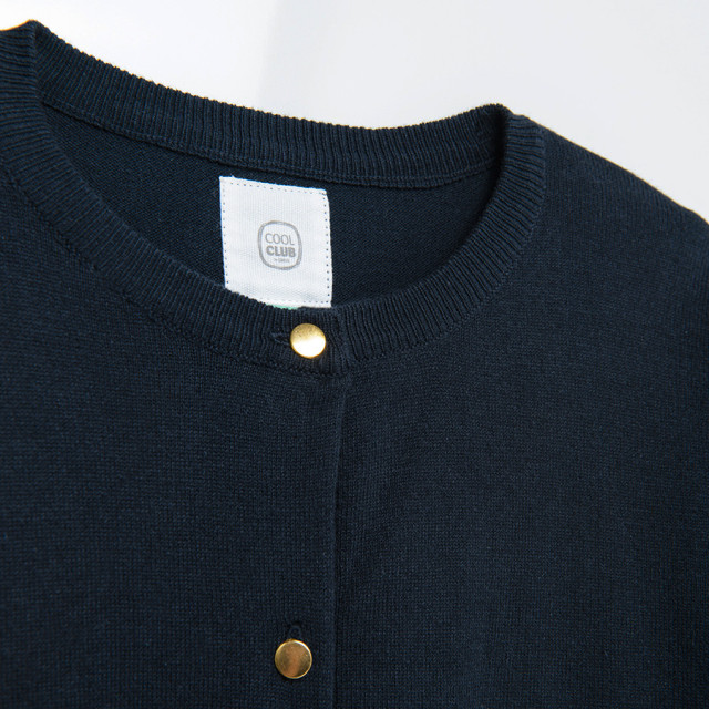 Жилетка, цвят: Морско син