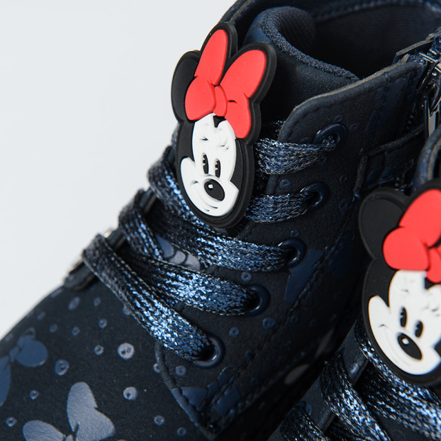 Високи обувки MINNIE MOUSE, цвят: Морско син