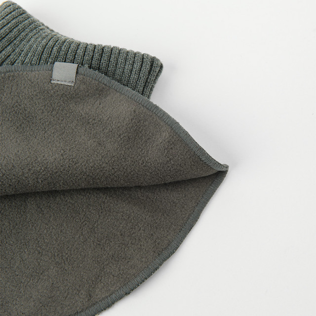 Шал, цвят: Сив меланж