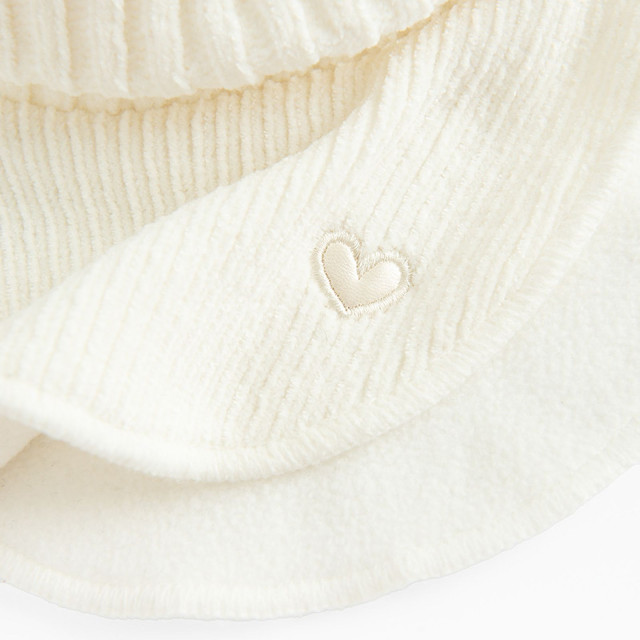 Шал СНУД, цвят: Бял