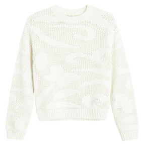 Пуловер, цвят: Бял