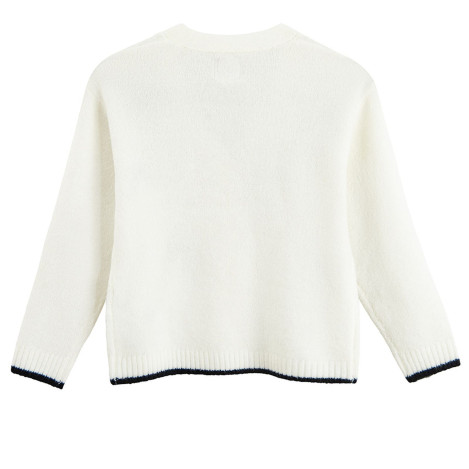 Жилетка, цвят: Бял