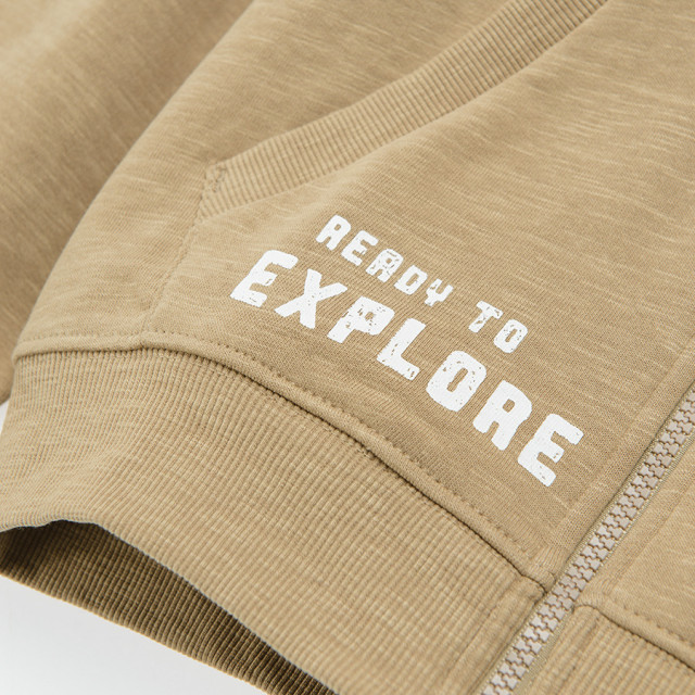 Суитчър JURASSIC WORLD, цвят: Бежов