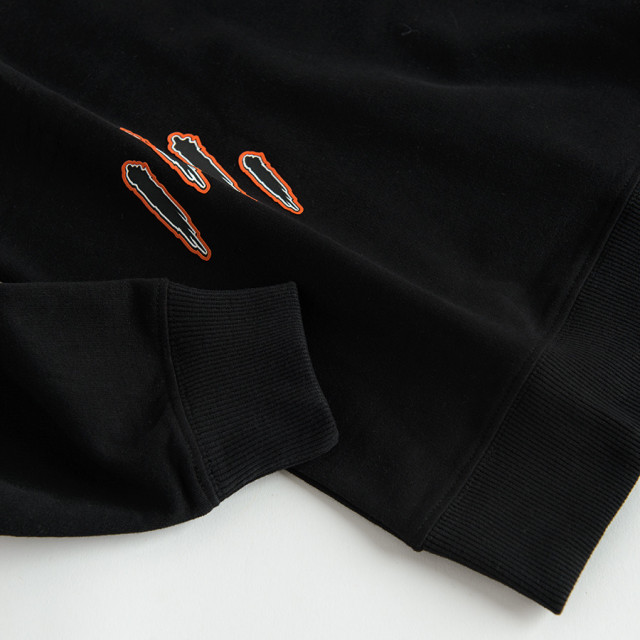 Блуза с дълъг ръкав, цвят: Черен