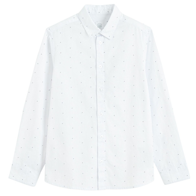 Риза с дълъг ръкав, цвят: Бял