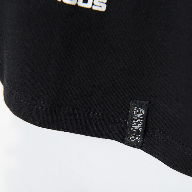 Тениска с къс ръкав AMONG US, цвят: Черен