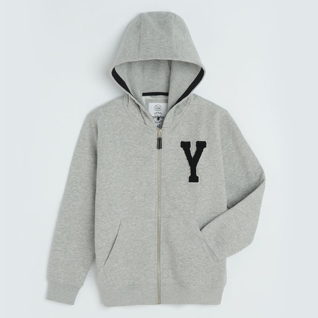 Суитчър, цвят: Сив меланж