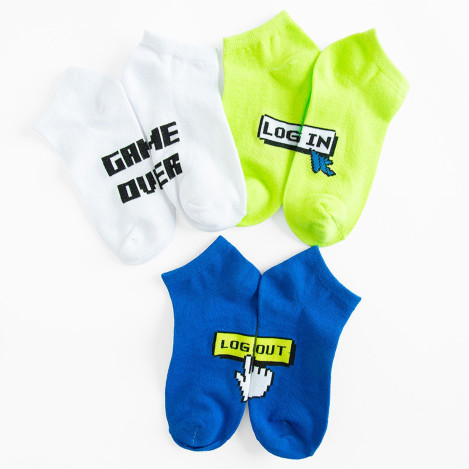 Къси чорапи 5бр., цвят: Микс