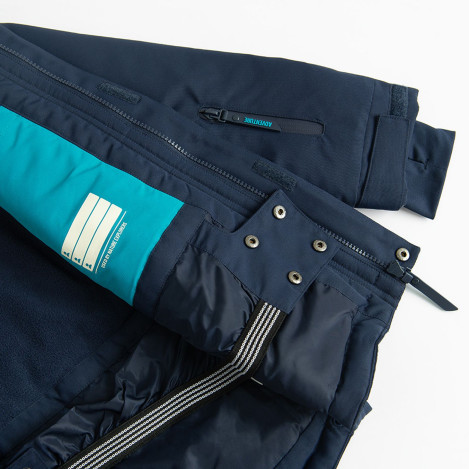 Ски яке, цвят: Син