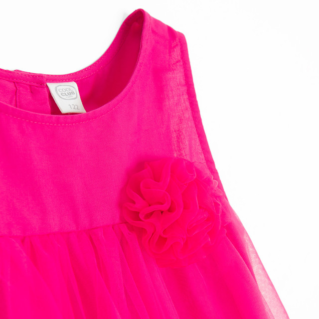 Рокля без ръкав, цвят: Розов