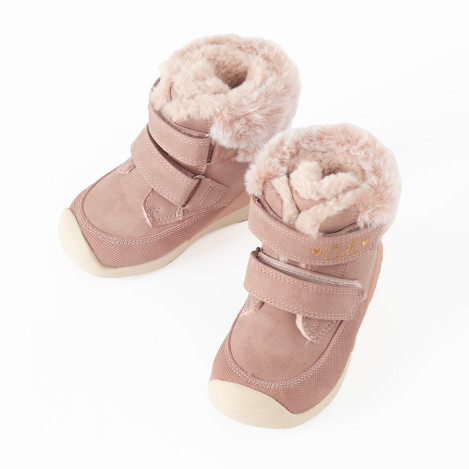 Ботуши, цвят: Пепел от рози