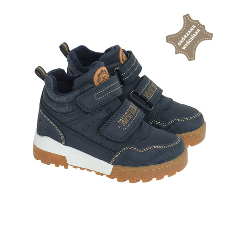 Високи обувки, цвят: Морско син