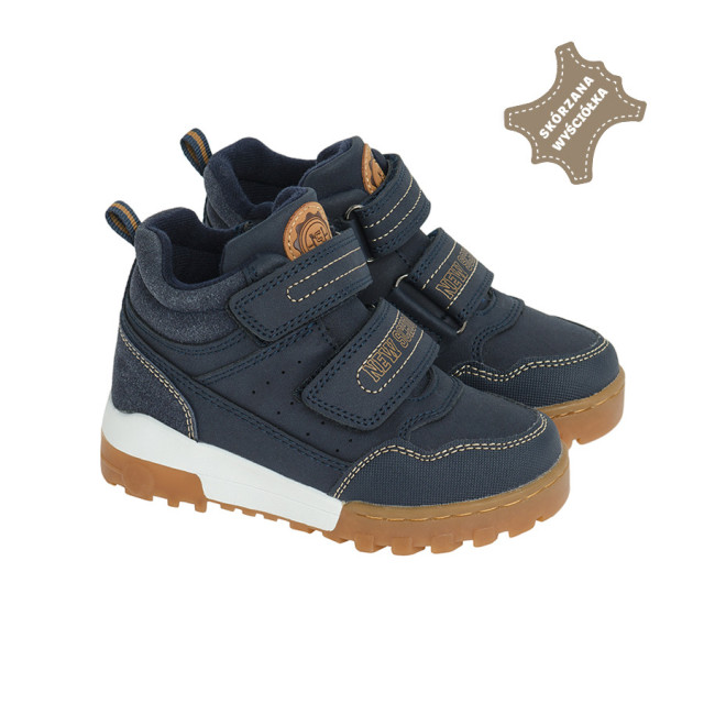 Високи обувки, цвят: Морско син