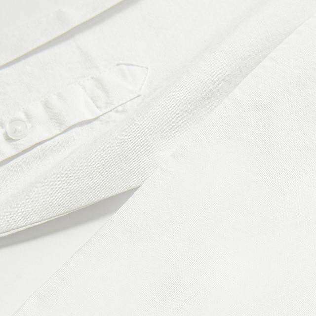 Риза с дълъг ръкав, цвят: Бял