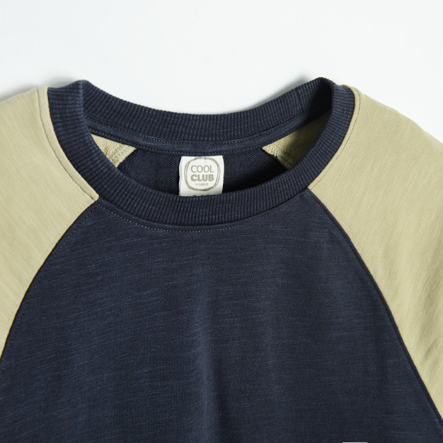 Блуза с дълъг ръкав, цвят: Микс